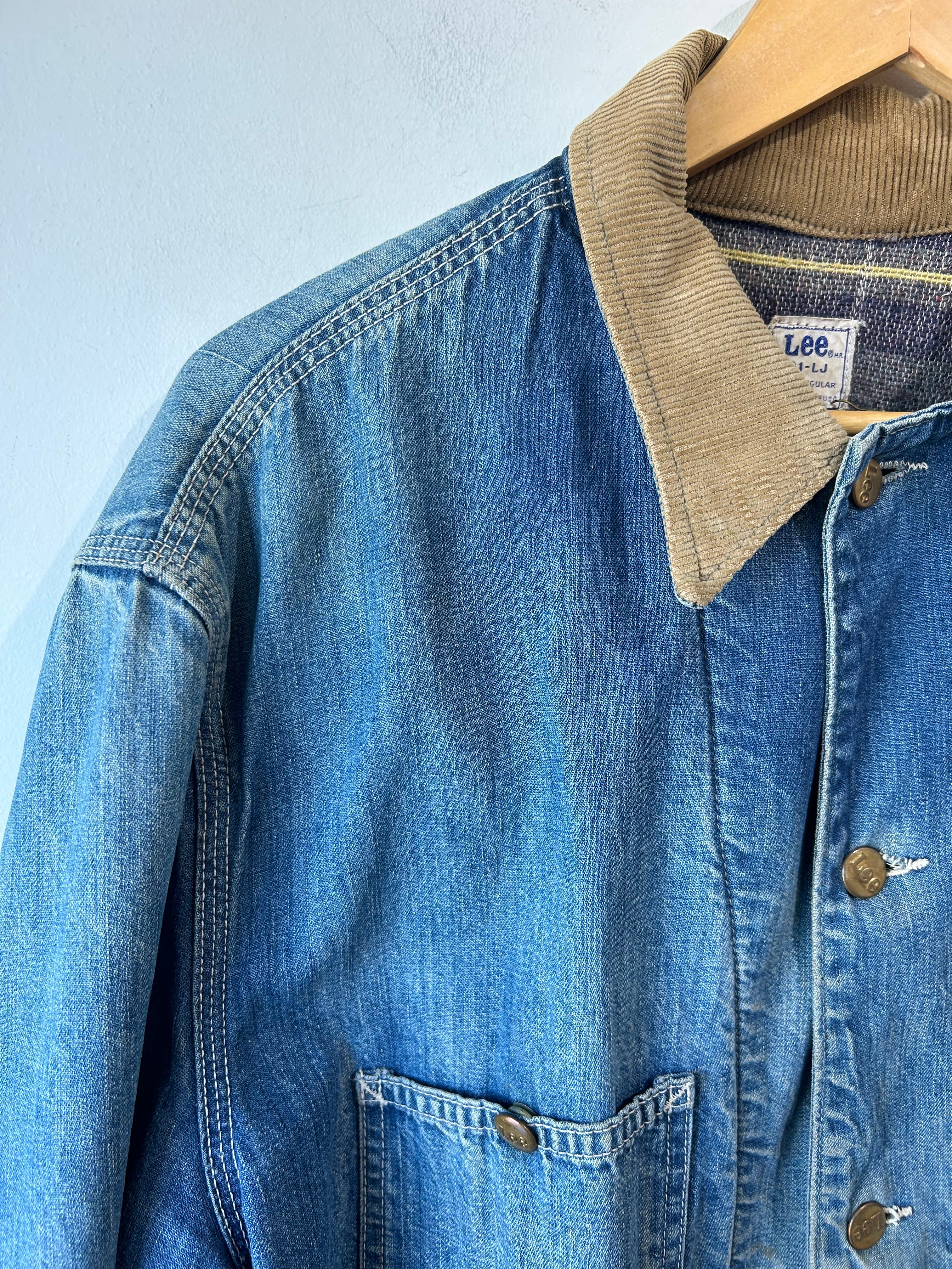 Vintage Lee 81 LJ Jean Jacket with Painted Back – The Curatorial Dept.