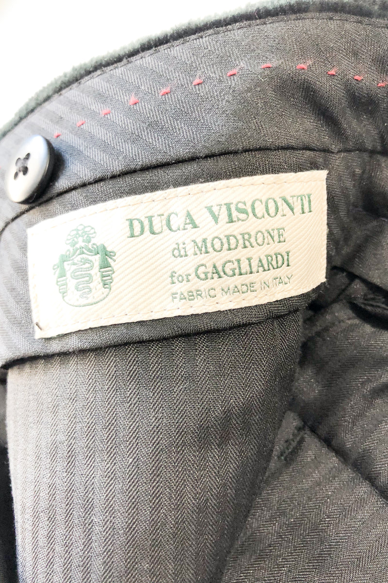 Duca Visconti Green Wide Wale Corduroy Pants – The Curatorial Dept.