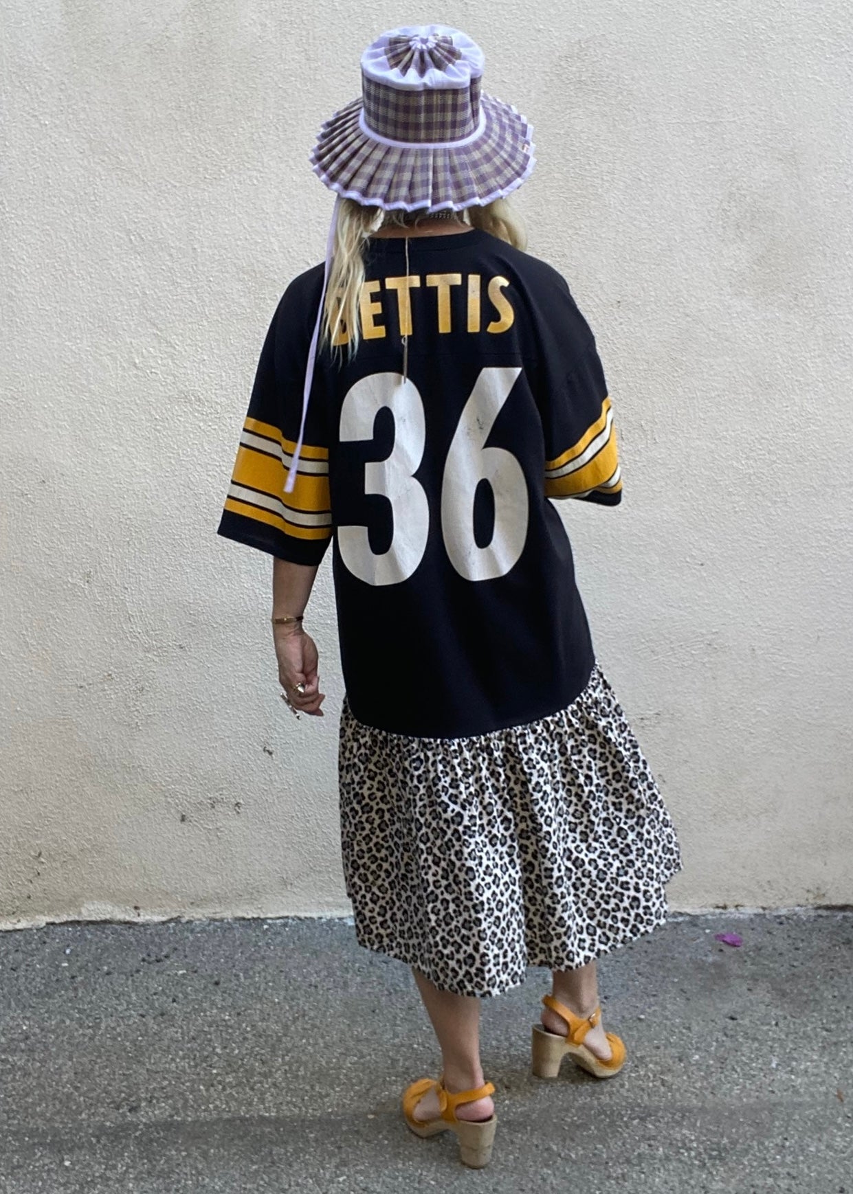 steelers jersey dress for women Pittsburgh Steelers Women's Racerback Tank Midi Dress
