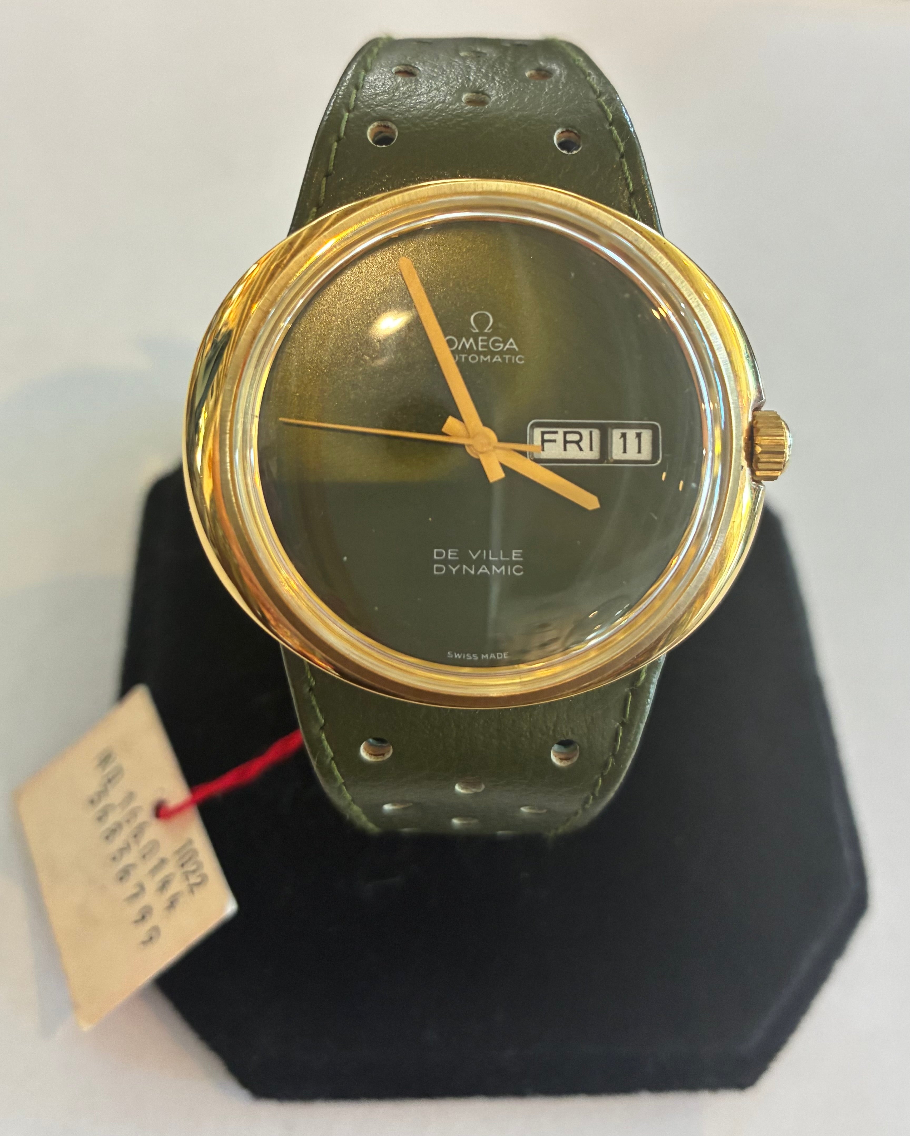 Vintage Omega Green and Gold NOS 1973 Deville Dynamic II – The