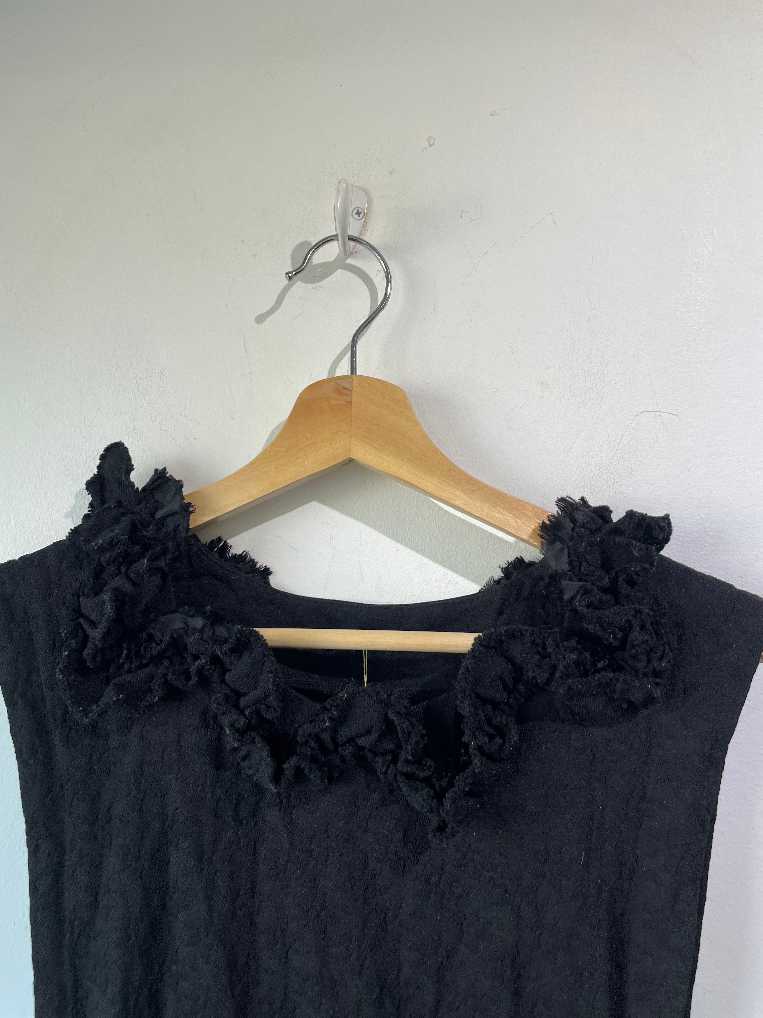 may　de chambre COMME des GARCONS ブラウス Comme des Garcons Black Brocade Overall Dress – The Curatorial Dept.