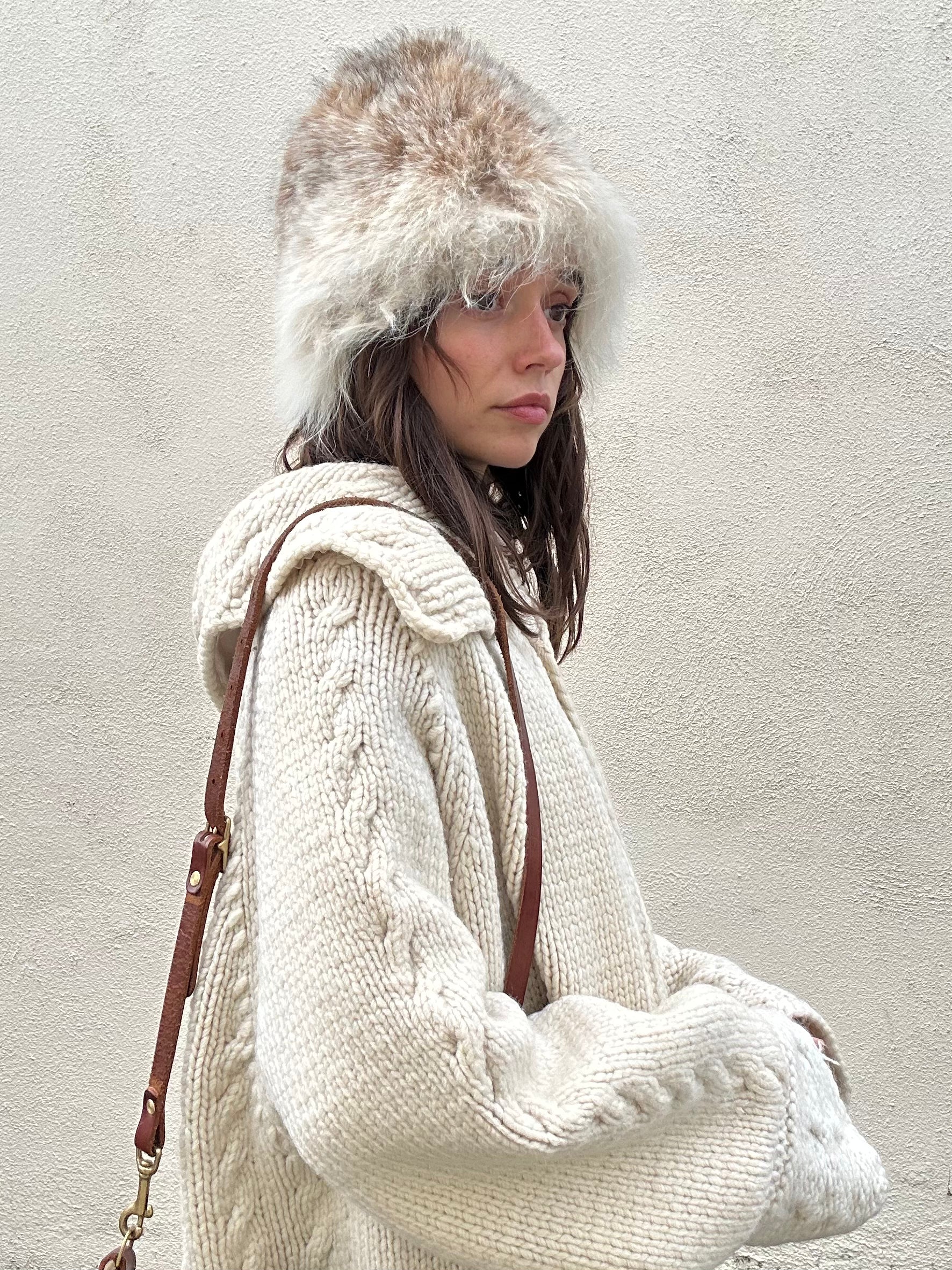 小物 mia hat&accssory fur hood Vintage Fur Hat – The Curatorial Dept.