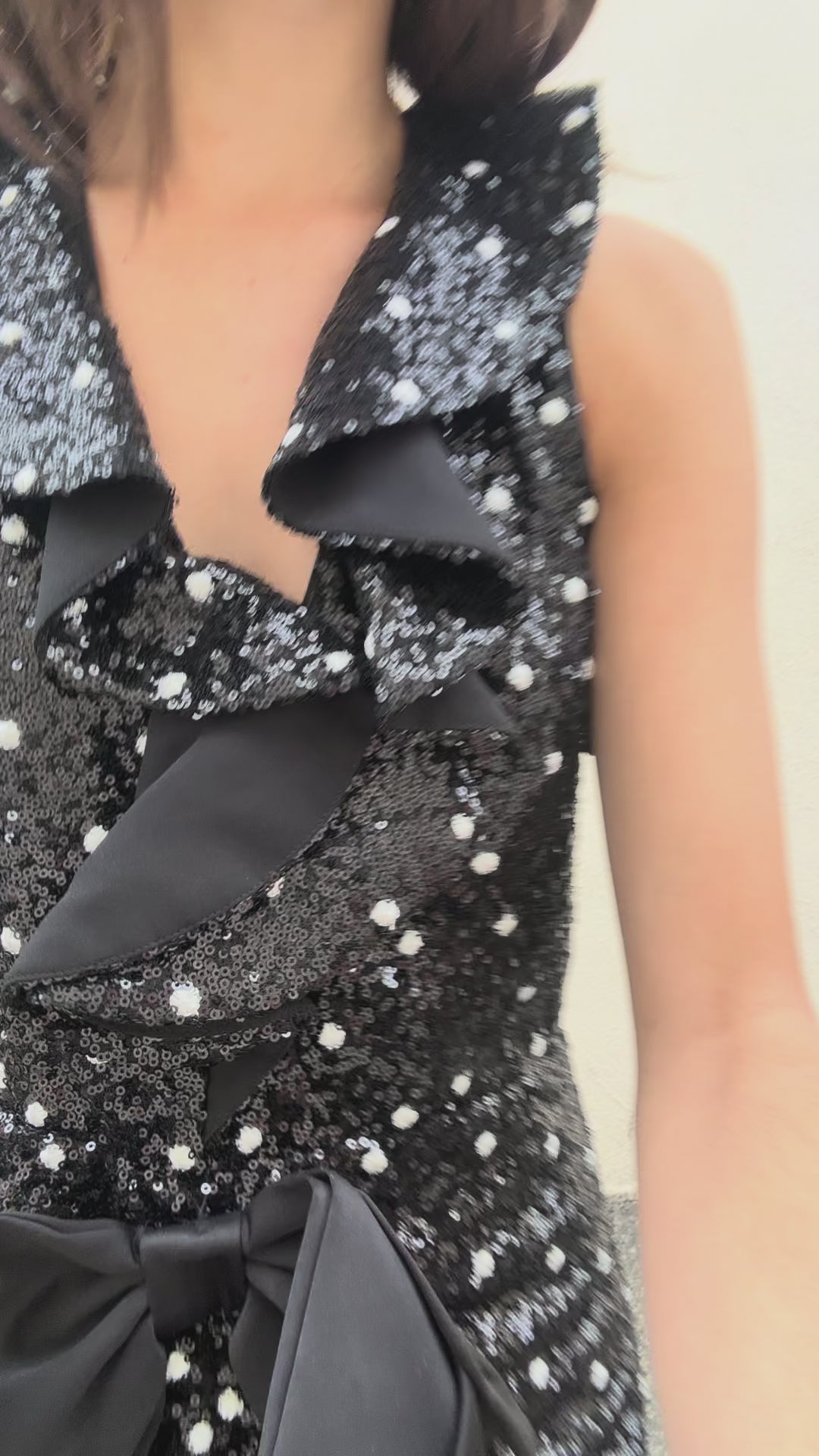 sachin and babi light blue dress Giambattista Valli H&M Sequin Dress