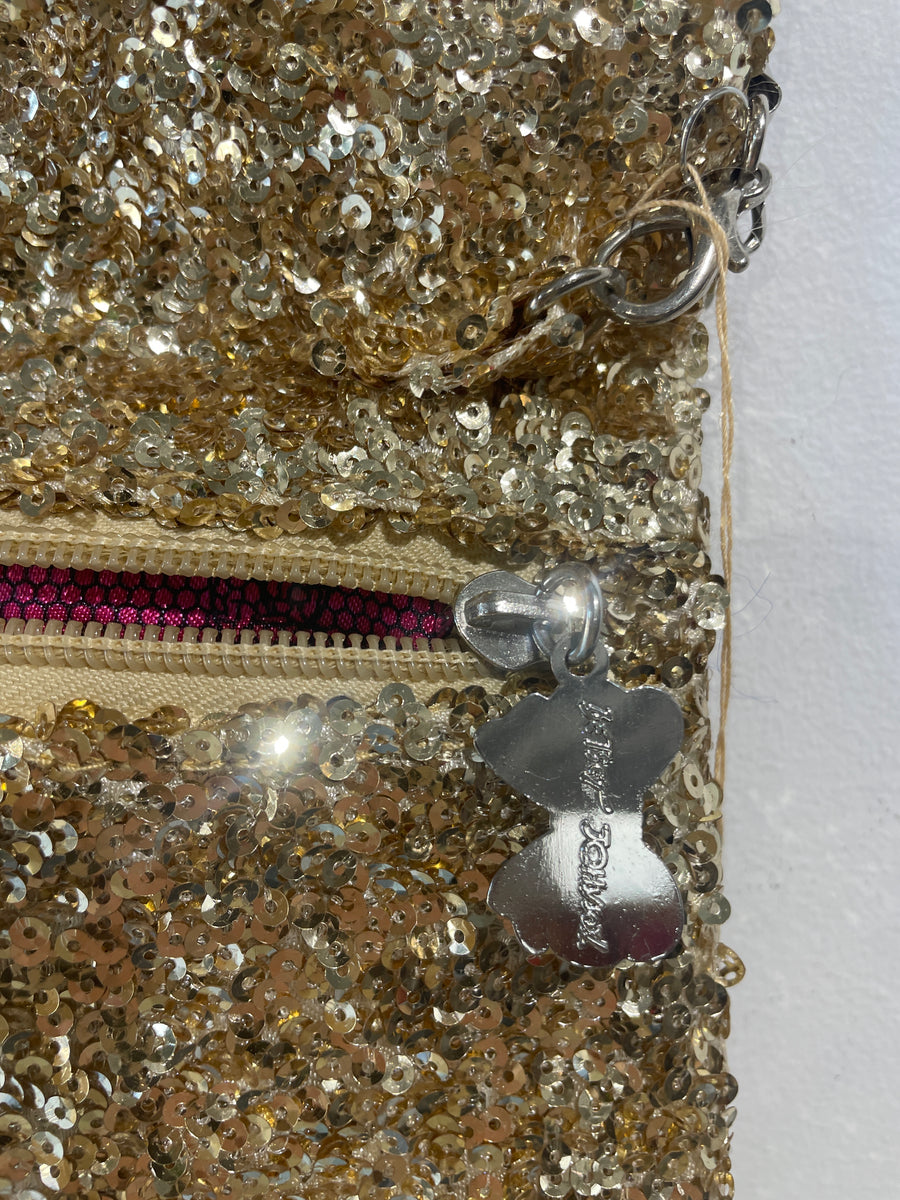 Betsey johnson sequin purse online