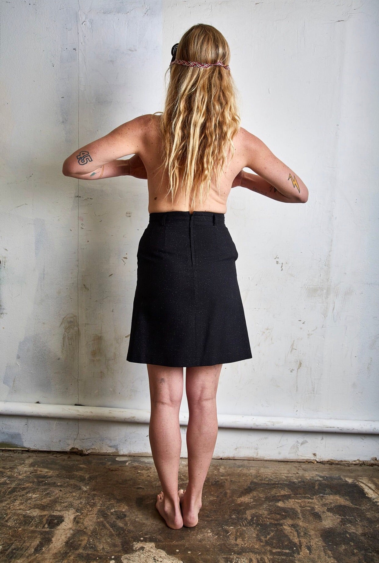希少 90's comme des garçons skirt Vintage Comme des Garçons Tricot Suit Skirt c. 1995 – The