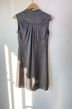 Vintage Miu Miu Grey Silk Dress