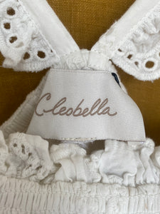 Cleobella White Eyelet Lace Dress