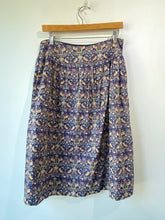 Strawberry Thief Navy Liberty Print Skirt