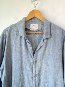 Flax Chambray Linen Jacket