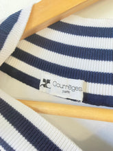 Vintage Courreges White & Navy Tennis Dress