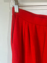Vintage St. John Red Knit Pants