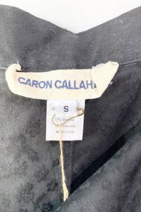 Caron Callahan Black Wrap Pants