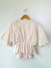 Vintage Pink Floral Bed Jacket