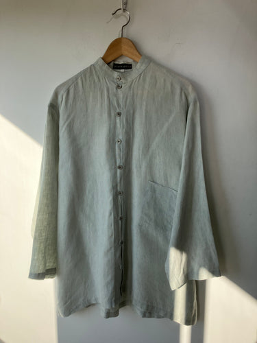 Shirin Guild Light Green Linen Shirt