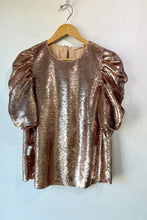 Ulla Johnson Blush Sequin Blouse sz 8