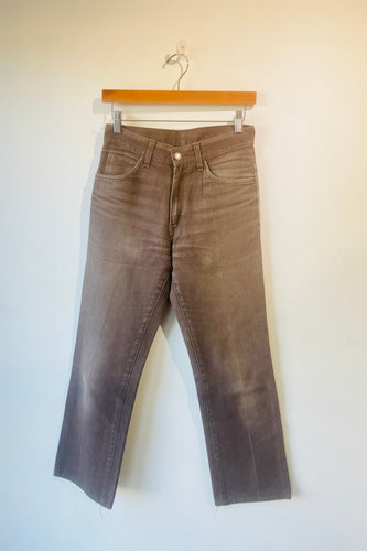 Vintage Levi’s Sta-Prest Grey Distressed Jeans 28