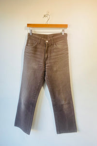 Vintage Levi’s Sta-Prest Grey Distressed Jeans 28"