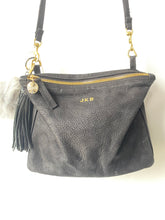 Clare V. Black Leather Crossbody Purse