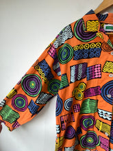 Vintage United Colors of Benetton Groovy Orange Shirt