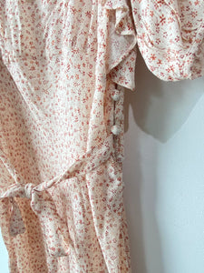 Doen Cream Floral Maxi Dress