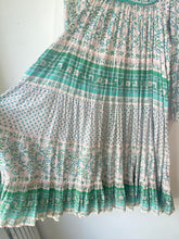 Matta Green Block Print Dress