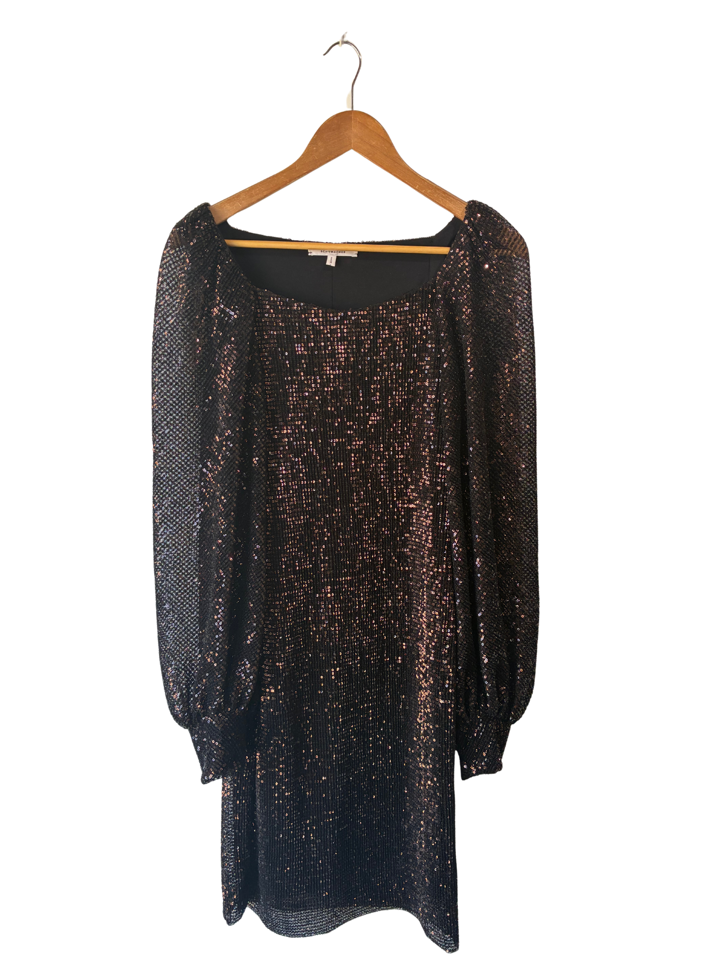 Dorothee Schumacher Black Sequin Dress - The Curatorial Dept.