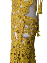 Ulla Johnson Yellow Crochet Yael Dress