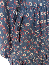Xirena Navy Floral Mini Dress