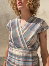 Vintage 70s Rare Issey Miyake Striped Dress