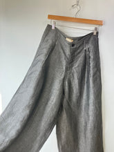 OR Grey Wide Leg Pleated Pants