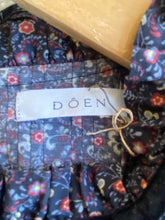 Doen Black Floral Clay Dress