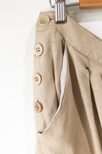 Vintage Lloyd Williams Khaki Pleated Skirt