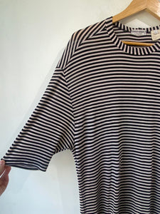 Vintage Giorgio Armani Striped Shirt Dress