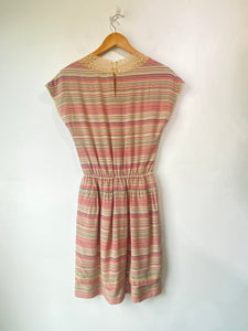 Vintage Chloe Striped Silk Dress