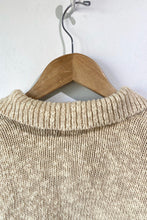 Vintage Banana Republic Cut Hem Cream Sweater