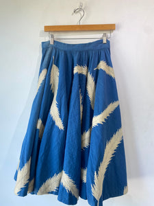 Vintage A.S. Cooper Bermuda Tachi Castillo Feather Skirt