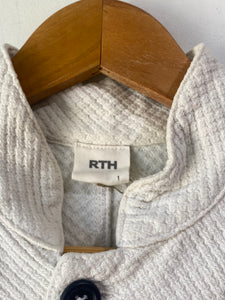 RTH White Cotton Jacket