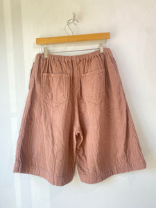 Atelier Delphine Mauve Linen Shorts