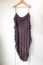 Electric Feathers Purple Infinite Rope Kaftan