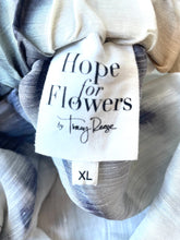 Hope for Flowers Black and Cream Abstract Off Shoulder Top