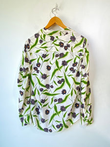 Equipment Floral Silk Blouse