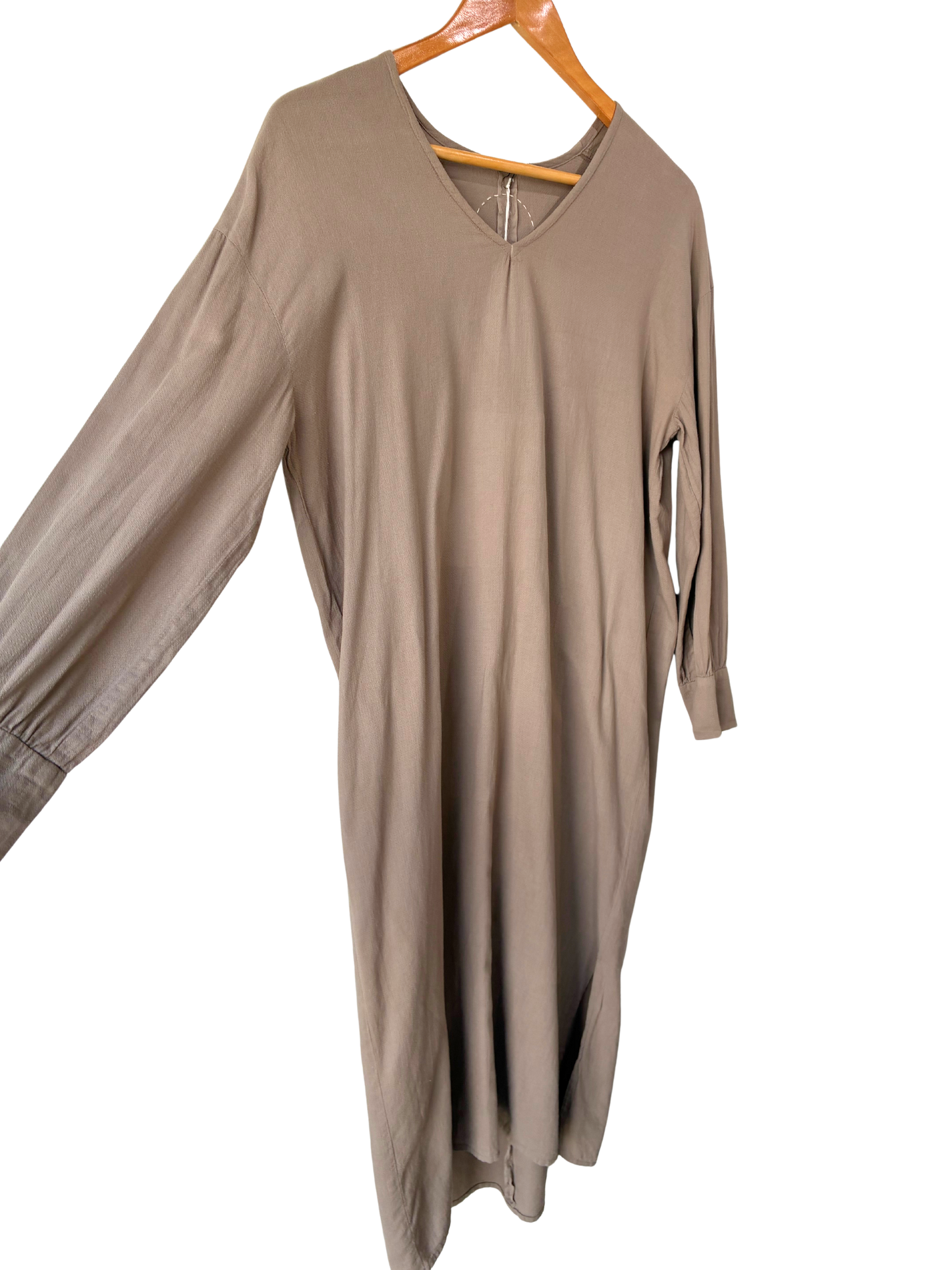 Cosmic Wonder Light Source Japan Beige Cotton Dress - The Curatorial Dept.
