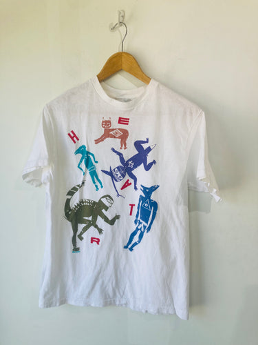 Vintage Heart Animals Tee