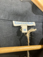 Emerson Made Black Linen Short Sleeve Jacket