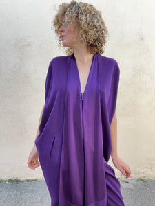 Zero Maria Cornejo Purple Dress