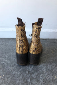 Freelance Snakeskin Boots