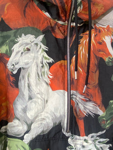 Kenzo Horse Print Windbreaker Hoodie