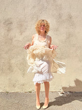 Magnolia Pearl Cream Gauze Ruffle Dress