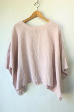 Eskandar Pink Linen Top