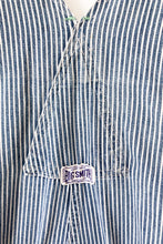 Vintage Big Smith Striped Repaired Overalls